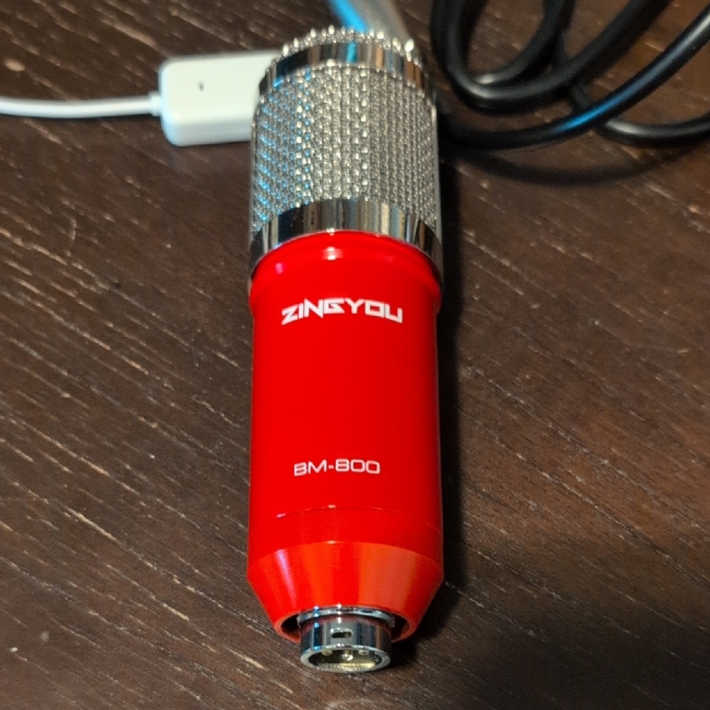 BM-800 Red Condenser Microphone